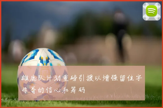 雄鹿队计划重磅引援以增强留住字母哥的信心和筹码